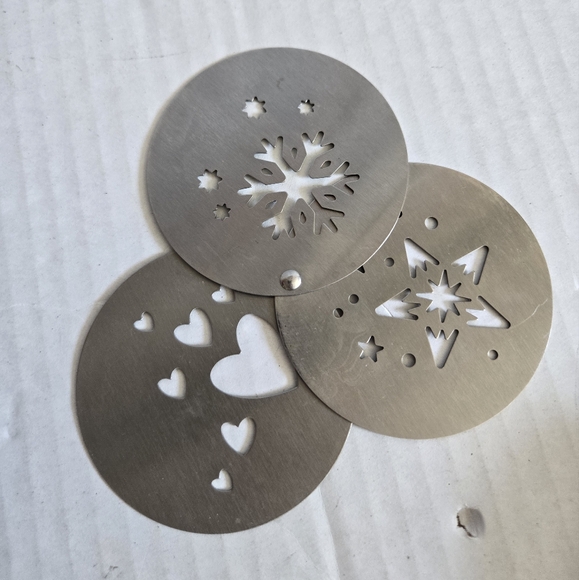 Starbucks Hot Cocoa TIN With Decorative Stencils (Chocolat Chaud) - Picture 8 of 12